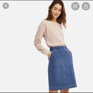 Uniqlo Demin Skirt